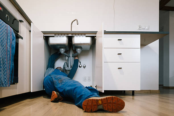 Professional Leak Detection technician working in Westport, WA